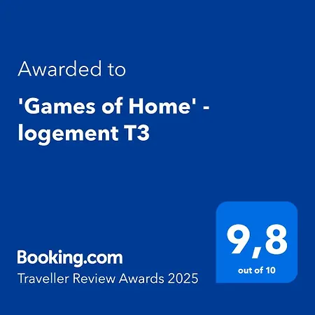 'games Of Home' - T3 Appartement *